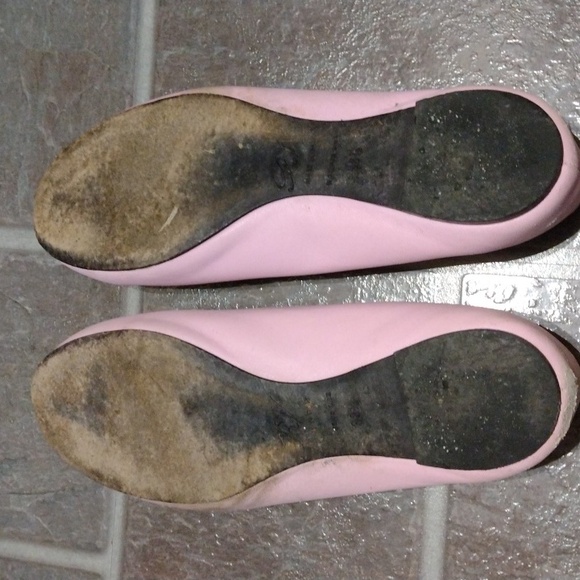 Roger Vivier Gold Buckle Pastel soda orange and pink ballet flats size 36.5 - Picture 12 of 16